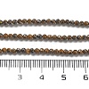 Natural Tiger Iron Beads Strands G-B120-A01-01-5