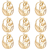 10Pcs 304 Stainless Steel Pendants STAS-BBC0003-46-1