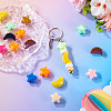 20Pcs 2 Styles Opaque Acrylic Beads OACR-TA0002-98-7
