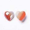 Opaque Glass Cabochons GGLA-S038-08B-7x7-3