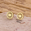 304 Stainless Steel Stud Earrings WG9FC02-09-1