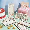 CutHollow 6Pcs 6 Styles Plywood Wooden Envelope Greeting Cards for Birthday Gift CON-CL0001-03-5
