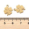 304 Stainless Steel Charms STAS-L191-17G-3