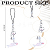 1Pc Shark Resin Bead Mobile Straps for Women AJEW-LP0006-18A-2