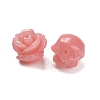 Synthetic Coral Carved Beads CORA-H003-01B-14-2