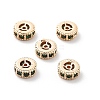 Brass Micro Pave Cubic Zirconia Beads KK-R216-10A-KCG01-1