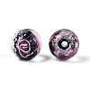 Handmade Foil Lampwork Beads LAMP-T021-33B-3