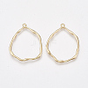 Brass Pendants KK-T038-525G-1