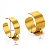 Stainless Steel Open Cuff Rings Findings PW-WG42602-01-1