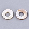 Natural Freshwater Shell Linking Rings SHEL-S276-131A-01-2