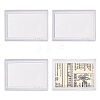 Transparent Acrylic Stamp Storage Boxes CON-WH0092-32-1