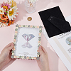 Rectangle Alloy Enamel Photo Frame Stand AJEW-WH0794-85-3