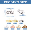 140Pcs 7 Colors Alloy Pendants FIND-TA0004-55-4
