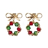 GLass Dangle Earrings EJEW-TA00439-1