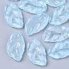 Transparent Spray Painted Glass Pendants X1-GLAA-T013-02-C01-1