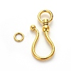 Tibetan Style S Hook Clasps LS-GLF5091Y-NF-2
