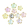100Pcs Transparent Acrylic Bead Caps TACR-CJ0001-70B-3