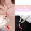 Glass Woven Big Pendants PALLOY-CJ00064-7