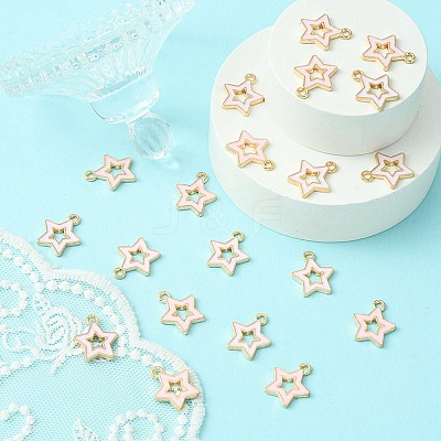 Alloy Enamel Pendants ENAM-YW0003-01C-1