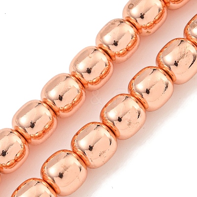 Electroplated Synthetic Non-magnetic Hematite Beads Strands G-C136-C01-02-1