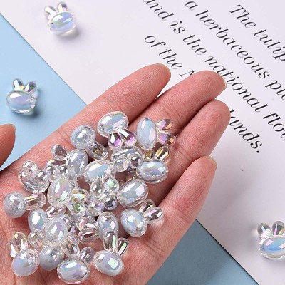 Transparent Acrylic Beads TACR-S152-05B-SS2113-1