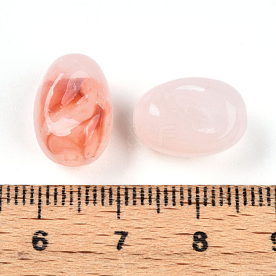 Transparent Acrylic Beads TACR-T028-38B-1
