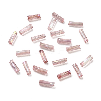 10G Ceylon Glass Twist Bugle Beads X-SEED-L012-01G-1