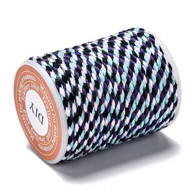 4-Ply Polycotton Cord with Metallic Thread OCOR-Z003-D96-1