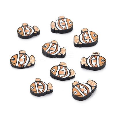 Handmade Polymer Clay Cabochons CLAY-N006-107-1