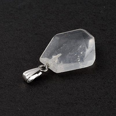 Natural Quartz Crystal Pendants G-F739-03P-04-1