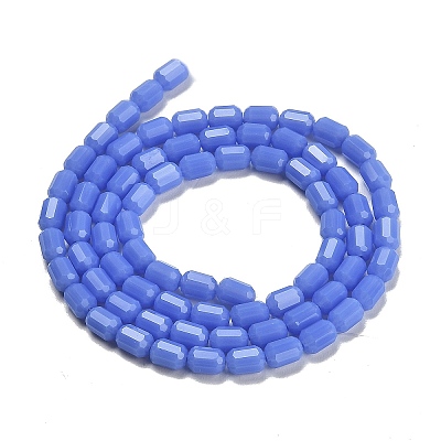 Opaque Glass Beads Strands GLAA-G112-04A-1