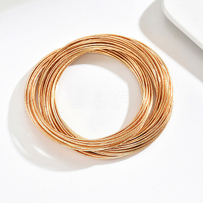 Iron Multi-Strand Wrap Bangles for Women WG7CF2C-01-1