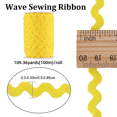 Wave Bending Fringe Trim OCOR-GF0004-42A-02-1