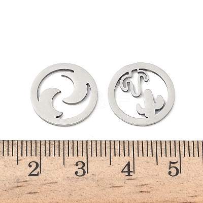 201 Stainless Steel Pendants LS-STAS-H246-02P-1
