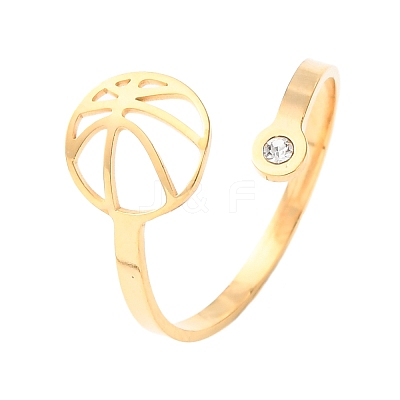 304 Stainless Steel Cuff Open Rings LS-RJEW-D337-01B-G-1
