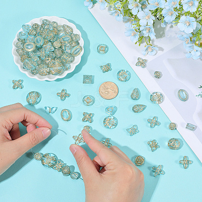 120g Transparent Acrylic Beads MACR-PA0001-72C-1
