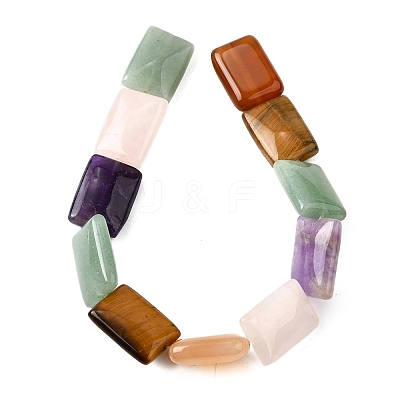 Natural Mixed Gemstone Beads Strands G-S386-A01-1