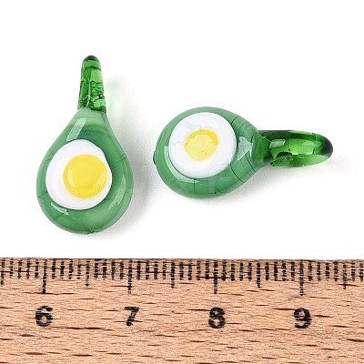 Handmade Lampwork Pendants LAMP-T022-23-1