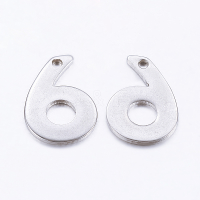 Tarnish Resistant 201 Stainless Steel Pendants LS-STAS-F128-01P-6-1