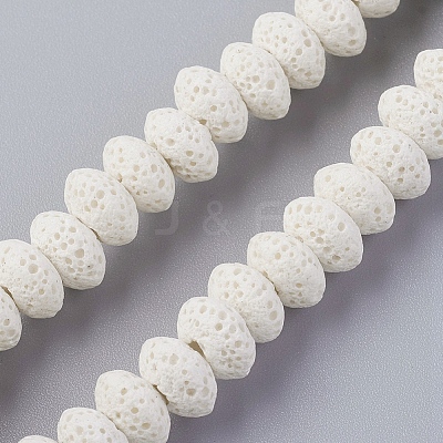 Natural Lava Rock Beads Strands G-F671-01A-01-1
