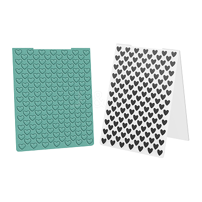 Plastic Embossing Folders DIY-WH0186-01-1