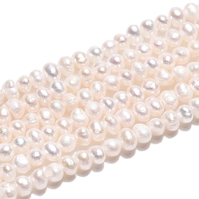 Natural Cultured Freshwater Pearl Beads Strands PEAR-T006-16A-1