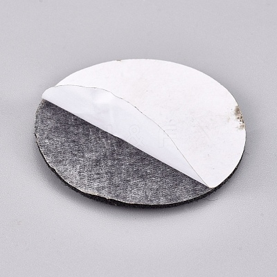 Self-adhesive Felt Fabric Circles X-DIY-WH0167-67D-1