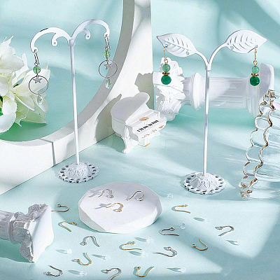 300Pcs 2 Colors 316 Surgical Stainless Steel Earring Hooks STAS-BBC0010-62-1