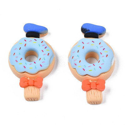 Opaque Resin Cabochons CRES-S308-021-1
