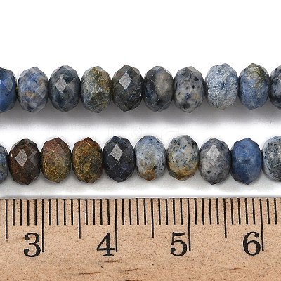 Natural Dumortierite Bead Strands G-D344-A15-1