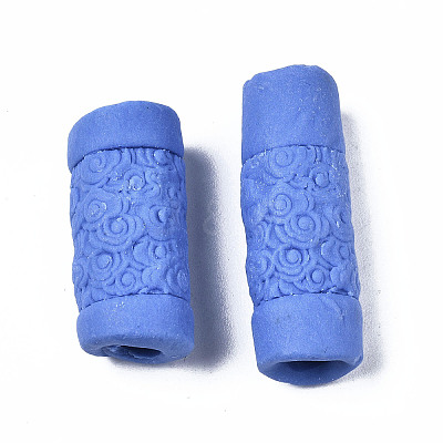 Handmade Porcelain European Beads PORC-T006-48C-1