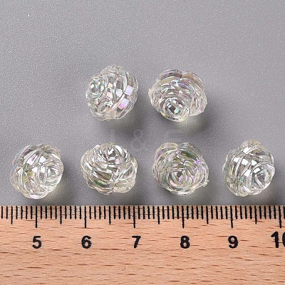Transparent Acrylic Beads TACR-S154-33C-205-1
