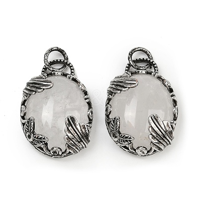 Natural Quartz Crystal Pendants G-Z101-02AS-11-1