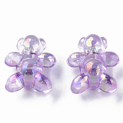 Transparent Acrylic Beads MACR-S154-127-C04-1
